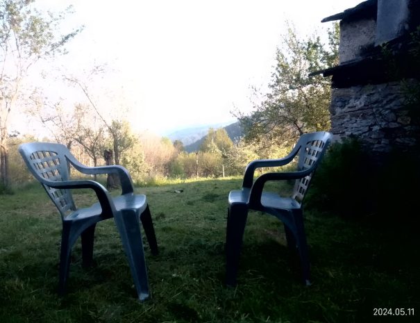 chairs in mountains